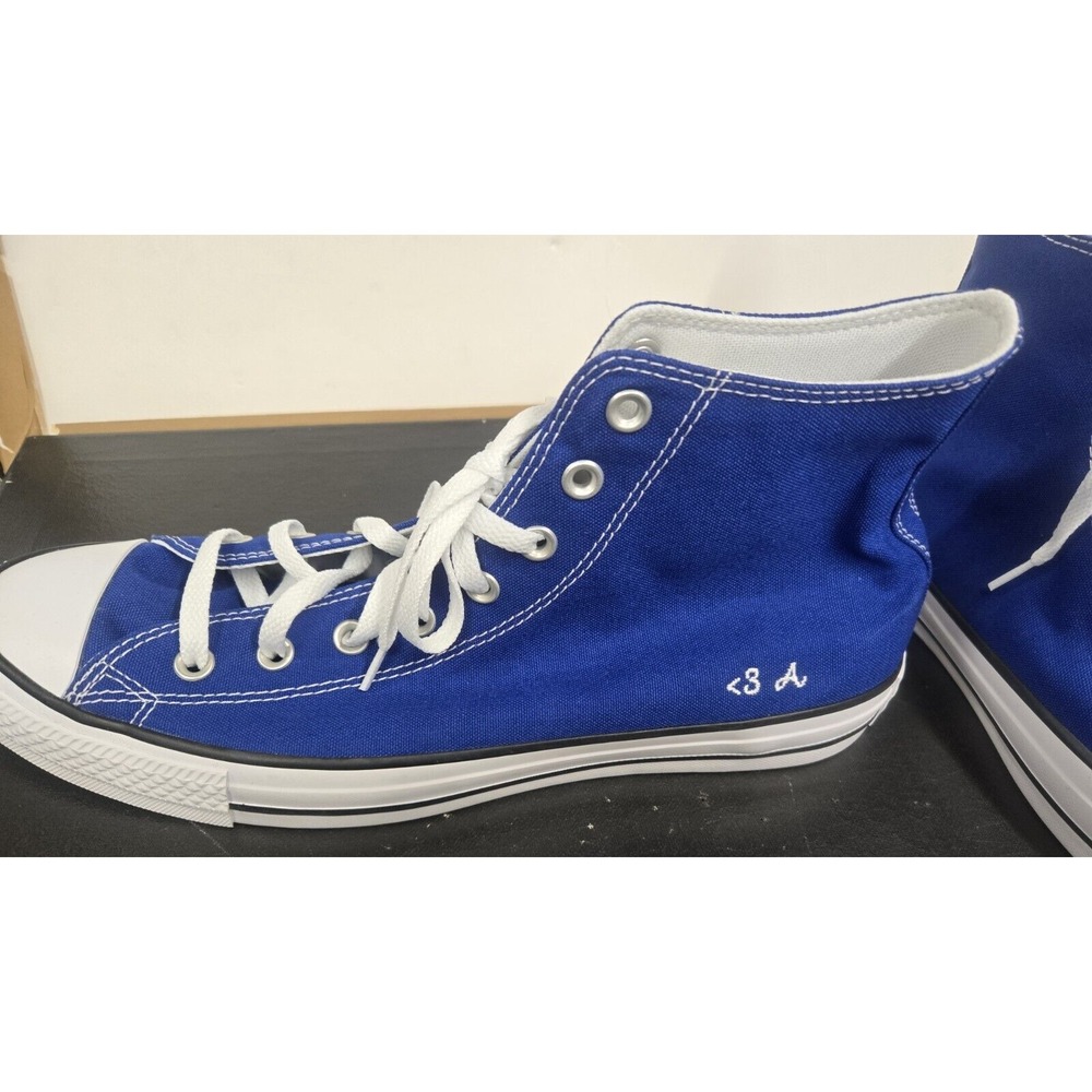 Converse You Chuck Taylor All Star  Blue High  Sneakers    3A Mens11.5/w13.5 - Picture 4 of 9